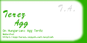 terez agg business card